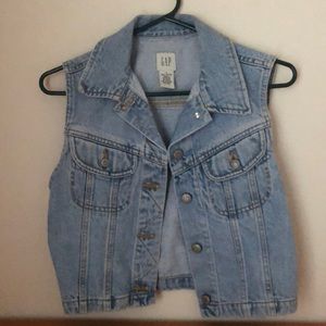 Gap | vintage jean vest